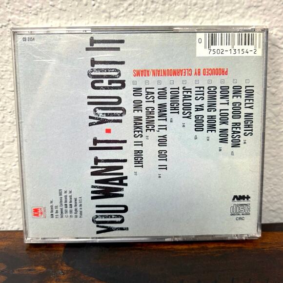 Bryan Adams You Want it You Got it CD Media Classic Music - Picture 4 of 4